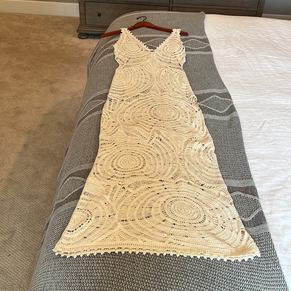 Zara Cut Out Crochet Dress - Picture 2 of 6